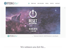 Tablet Screenshot of febg.de